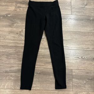 Express Black Cotton Leggings